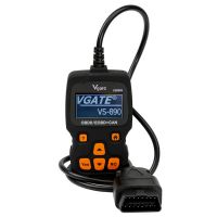 Vgate VS890S Car OBDII Code Reader Support Multi-Brands Cars Update Version of VS890