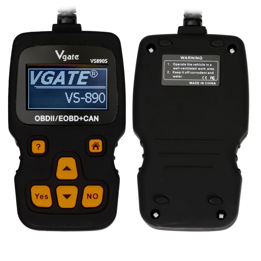 Vgate VS890S Car OBDII Code Reader Support Multi-Brands Cars Update Version of VS890