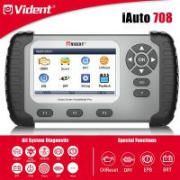 VIDENT iAuto708 Full System Scan Tool OBDII Scanner OBDII Diagnostic Tool for All Makes