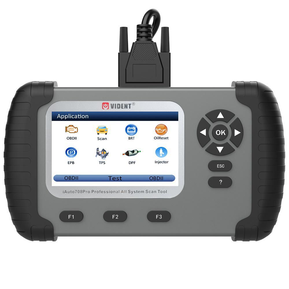 VIDENT iAuto708 Pro Professional All System Scan Tool OBDII Scanner Car Diagnostic Tool