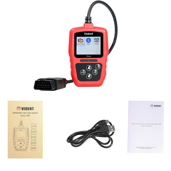 VIDENT iEasy300 CAN OBDII/EOBD Code Reader