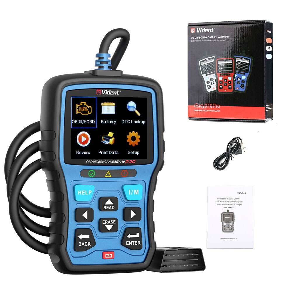 Vident iEasy310 pro Car Diagnostic Tool Read Codes Check Engine Light OBD2 Scanner Upgrade version of iEasy310