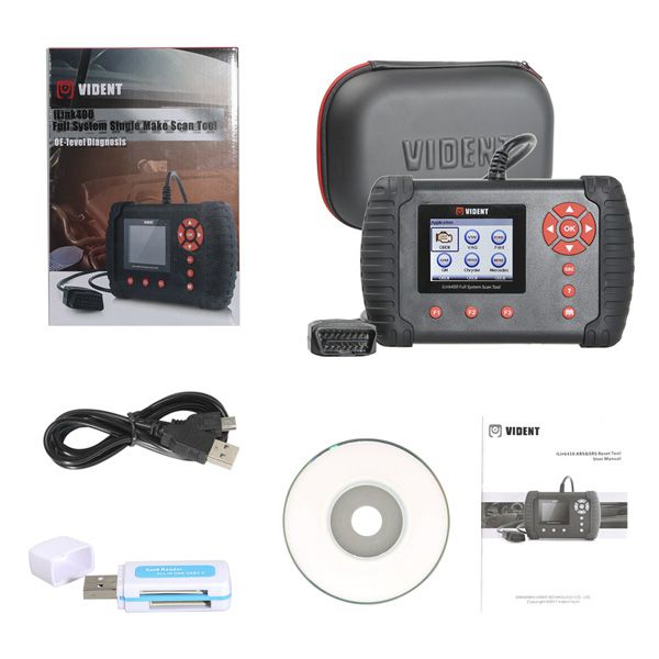 Vident iLink400 Chrysler Dodge Jeep Vident Scan Tool Full System Diagnostic Scanner Update Online