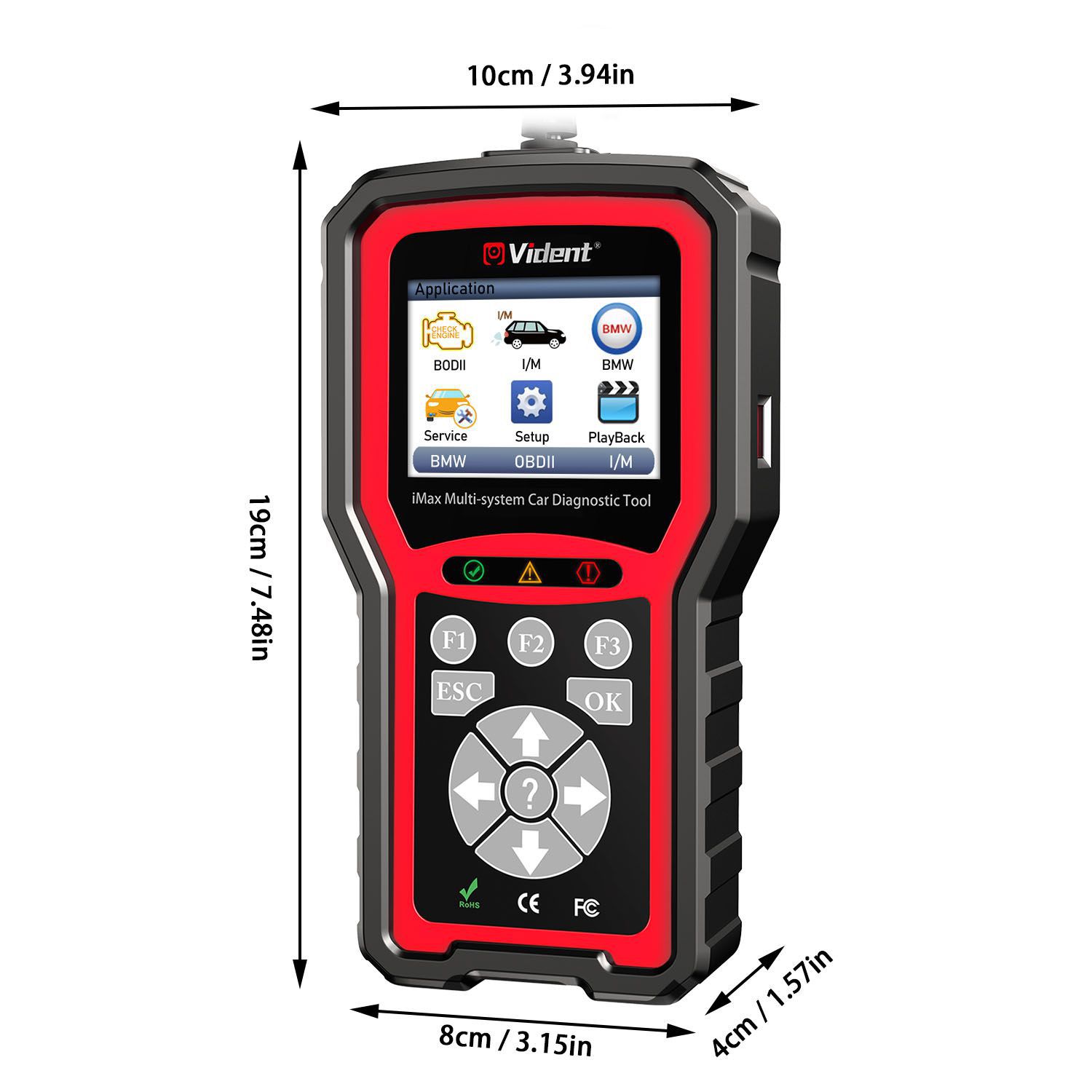 VIDENT iMax4302 BMW Full System Car Diagnostic Tool