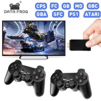 64G Video Game Console 4K HDMI-Compatible Game Stick Built in 10000 Retro Game TV Dendy Console Support for PS1/FC/GBA