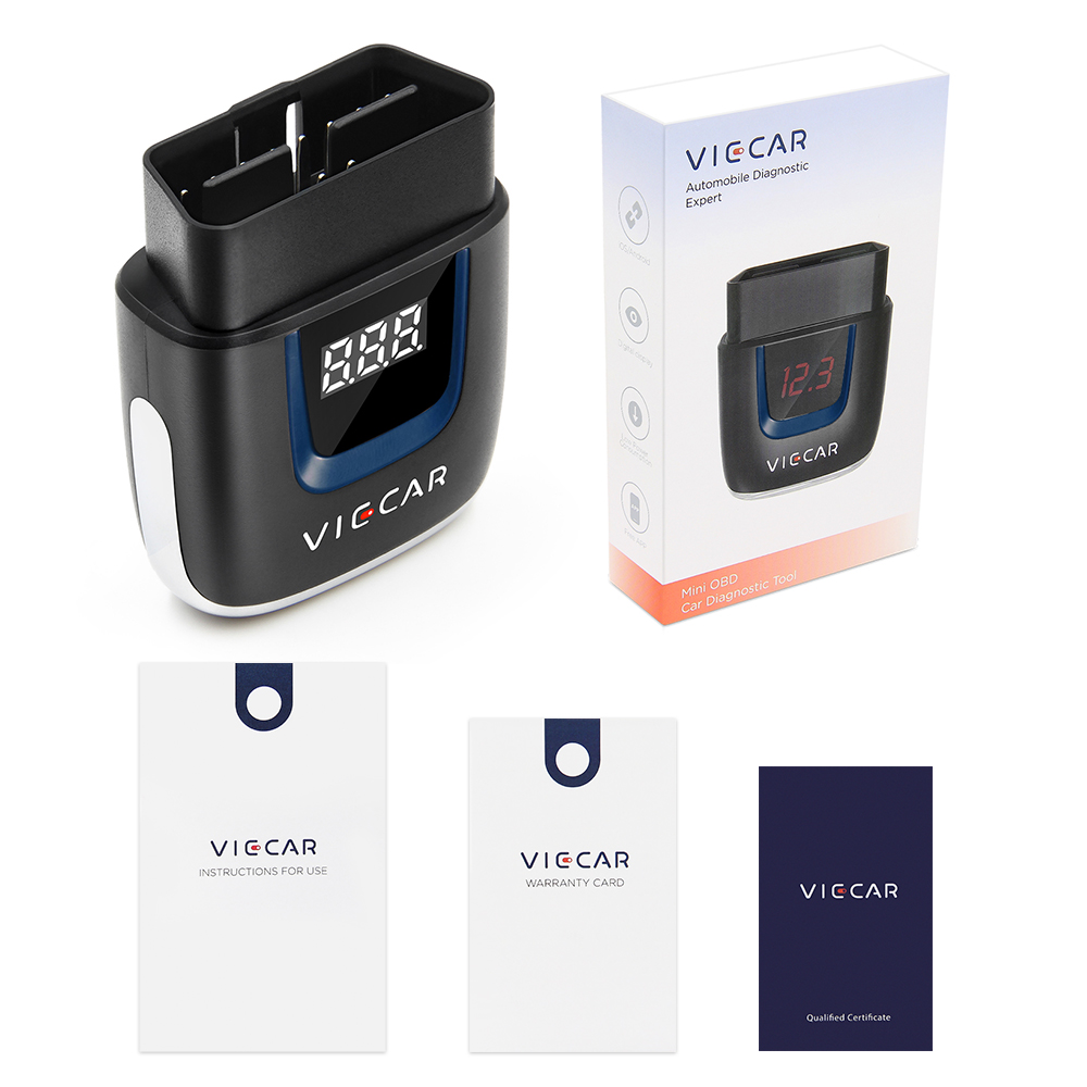 Viecar VP001 Viecar VP003 ELM327 PIC18F25K80 OBD 2 OBD2 Bluetooth-Compatible WIFI for IOS Auto Scanner ODB2 Car Diagnostic Tools PK ELM 327 V 1 5