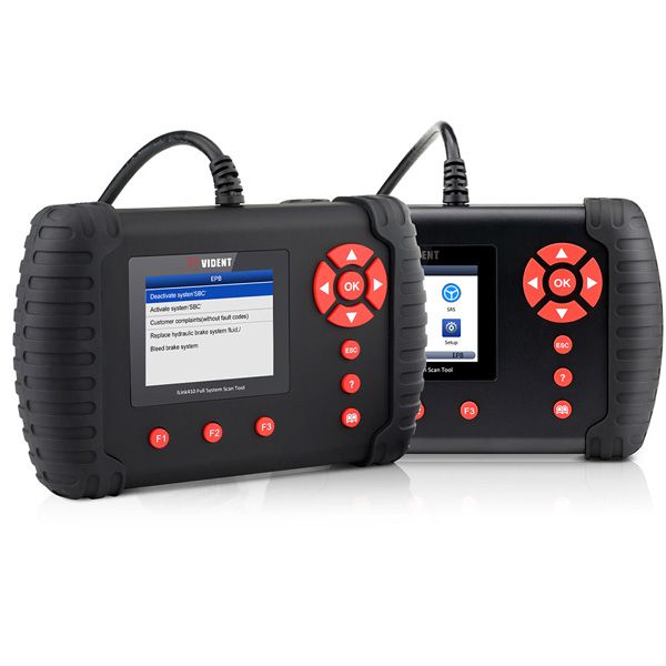 Vident iLink410 Auto Diagnostic Tool OBDII Scanner Support ABS SRS SAS EPB ABS Bleeding Special Services