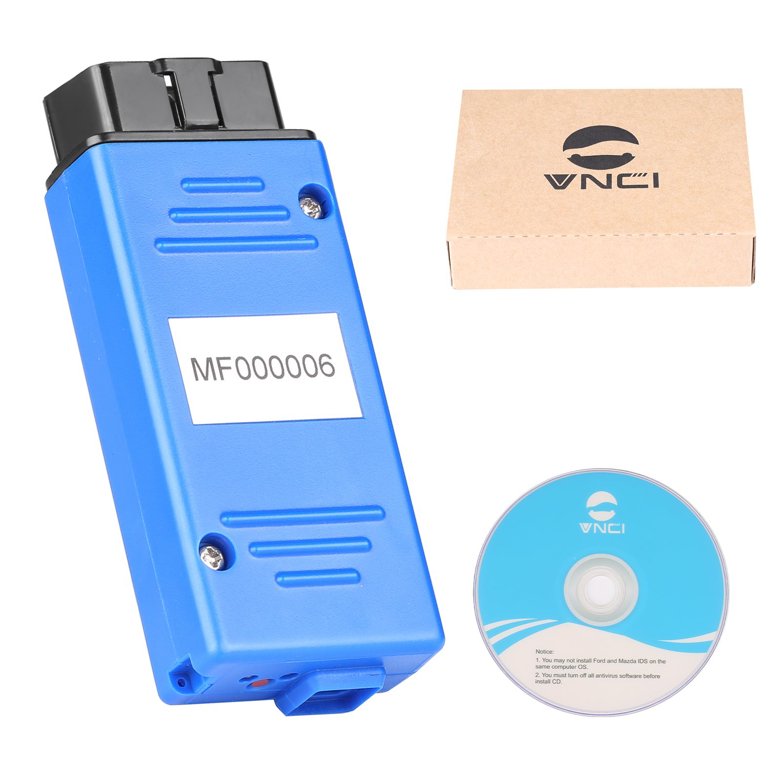 2023 Newest VNCI MF J2534 Diagnostic Tool with Ford/ Mazda IDS V129 Compatible with J2534 PassThru and ELM327 Protocol Free Update Online