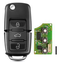  Xhorse XKB501EN Wire Remote Key VW B5 Flip 3 Buttons English Version 5pcs/lot