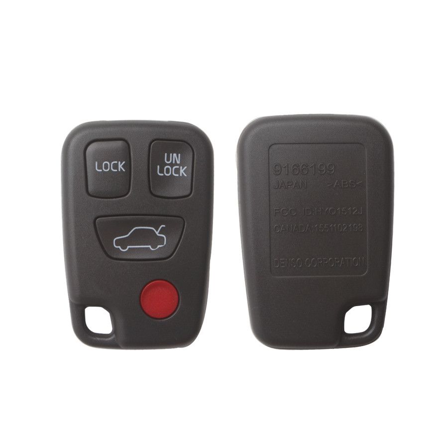 Remote Shell 3+1 Button for Volvo 10pcs/lot Free Shipping