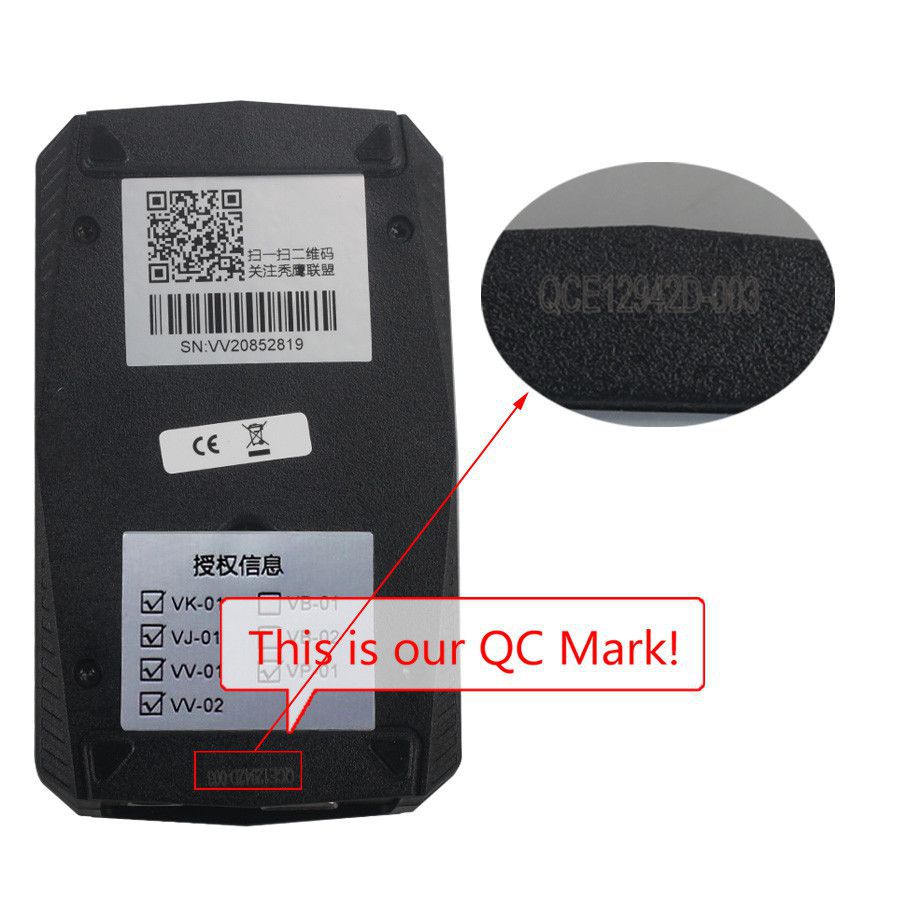 Original Xhorse VVDI2 Commander Programmer with Basic and VW Module Plus 5th IMMO Authorization