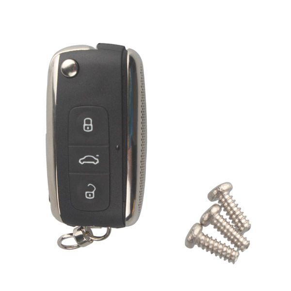 Modifiled Flip Remote Key Shell 3 Button for VW Skoda 5pcs/lot