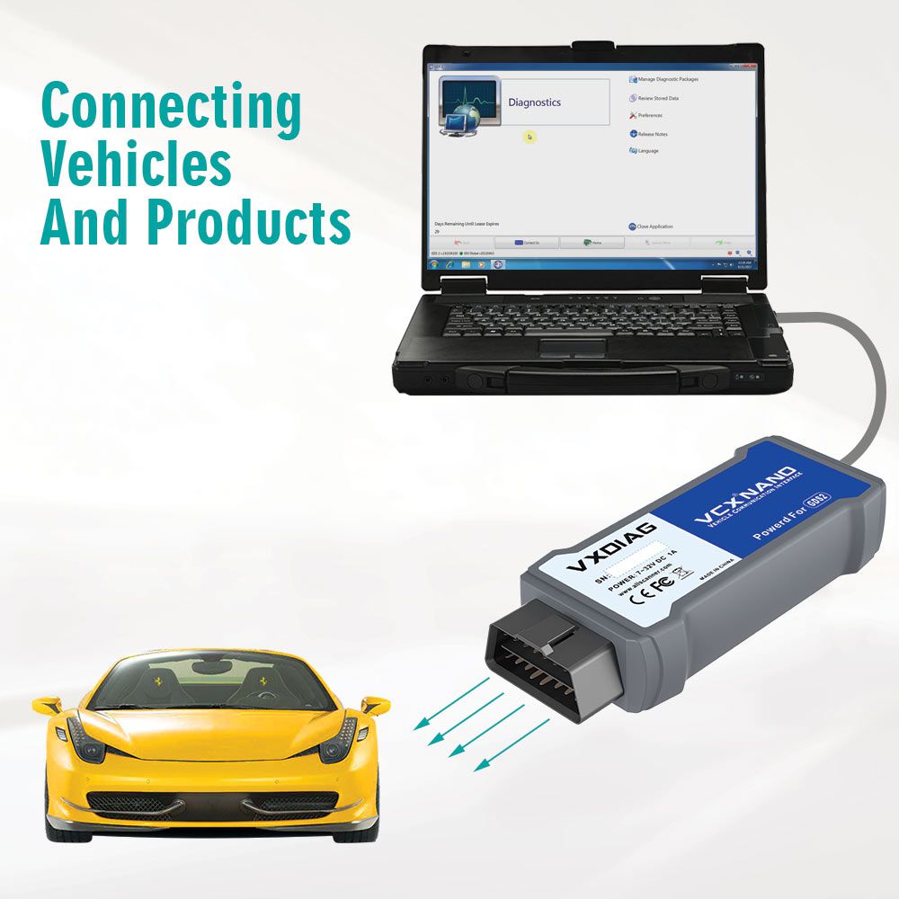 USB Version VXDIAG VCX Nano for GM And OPEL Diagnostic Tool