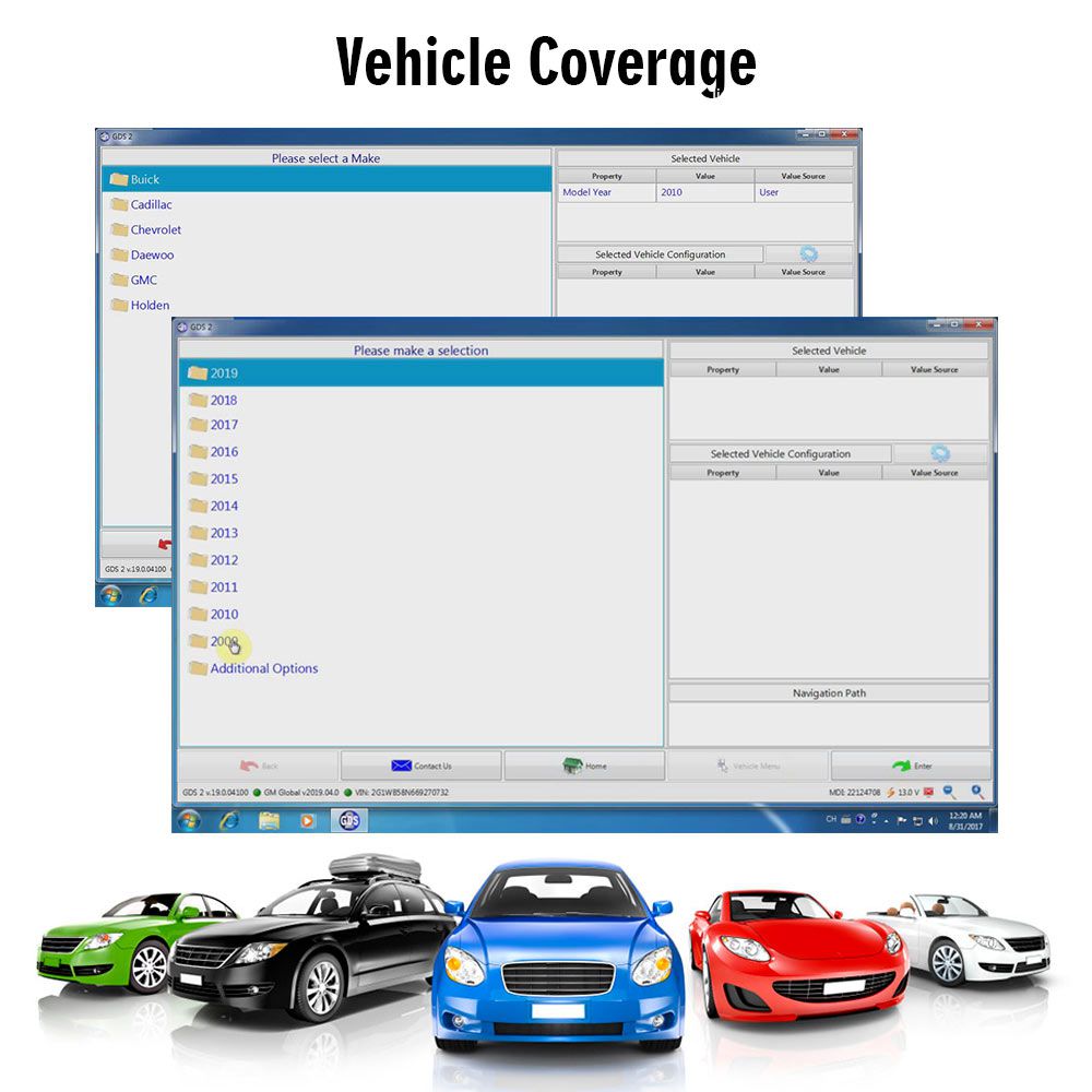 USB Version VXDIAG VCX Nano for GM And OPEL Diagnostic Tool