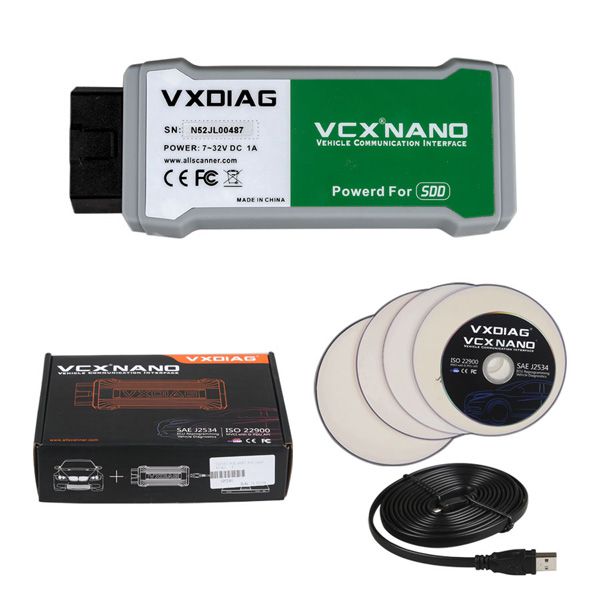 VXDIAG VCX NANO for Land Rover and Jaguar SDD Software V154