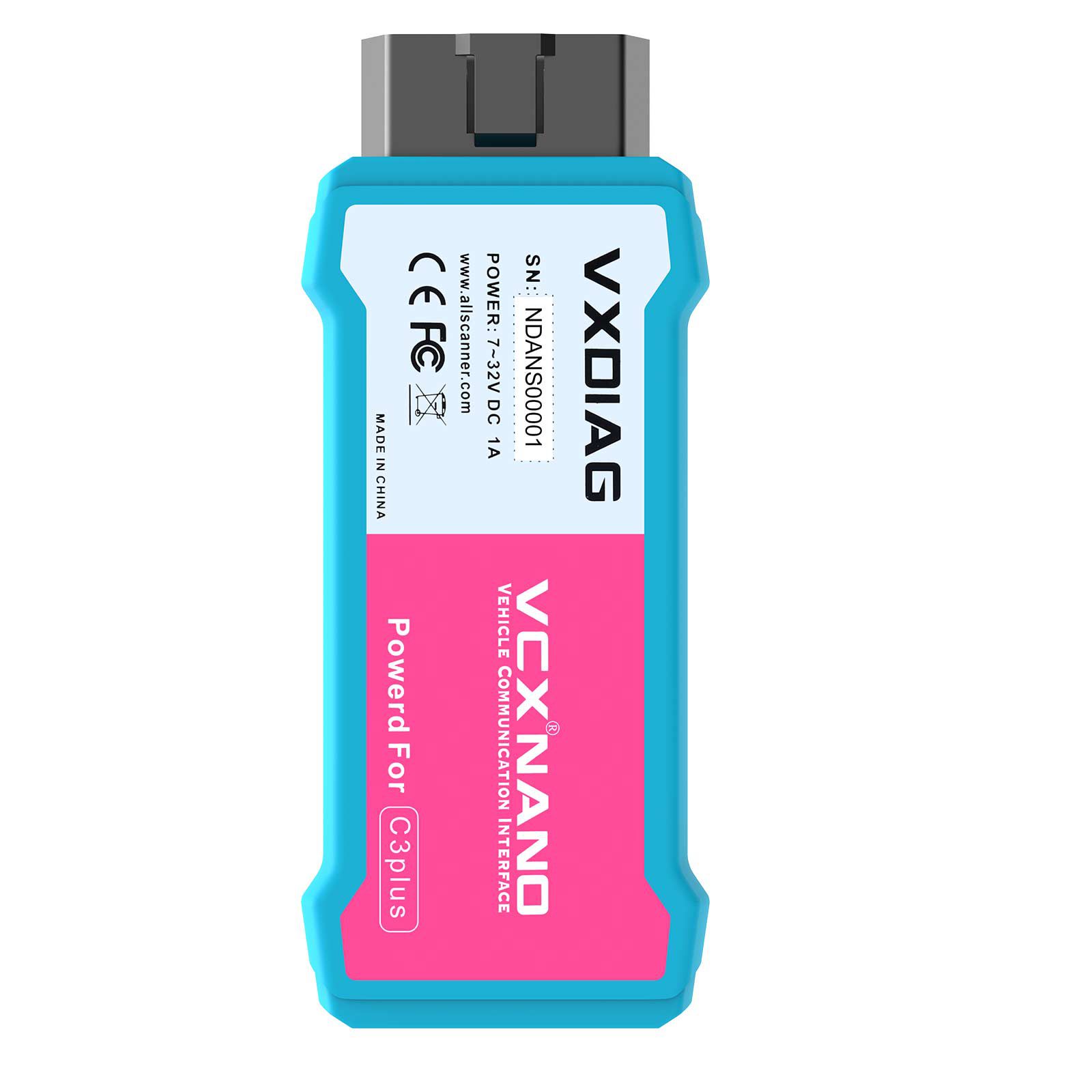  2024 VXDIAG VCX NANO for NISSAN Infiniti GTR Diagnostic Tool WiFi Version Supports Programming