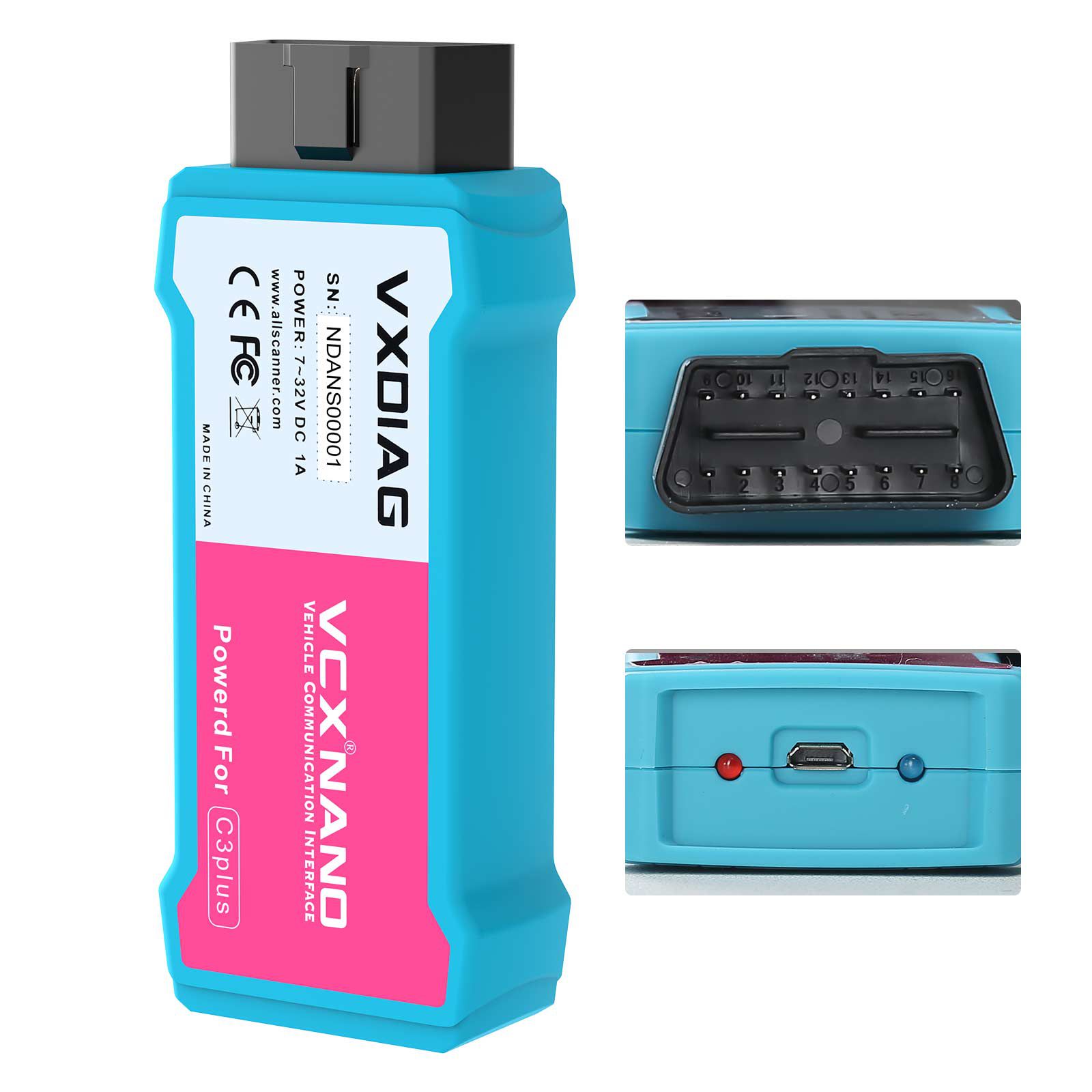  2024 VXDIAG VCX NANO for NISSAN Infiniti GTR Diagnostic Tool WiFi Version Supports Programming