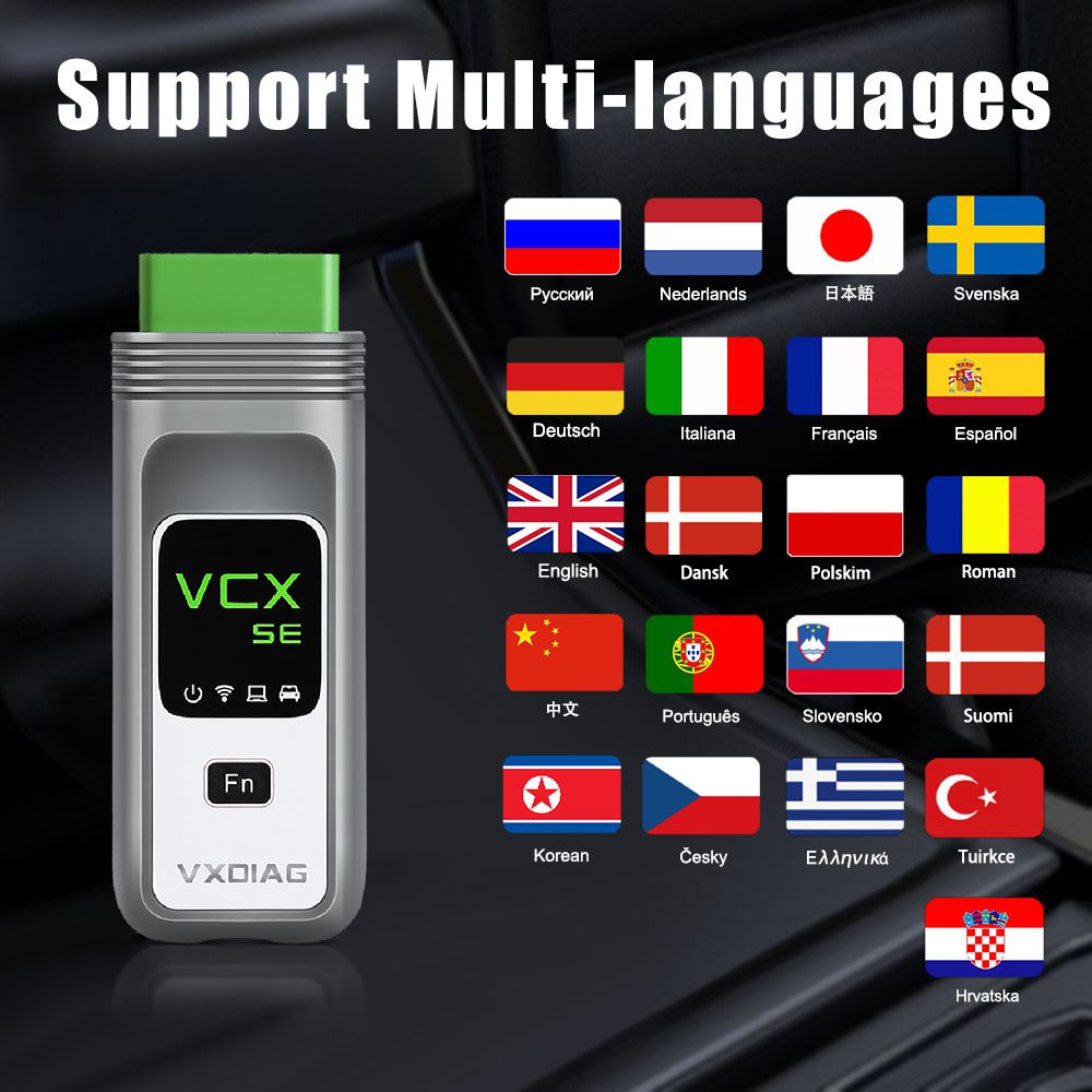VXDIAG VCX SE 6154 Diagnostic Interface Support DOIP for VW, AUDI, SKODA, SEAT Bentley Lamborghini