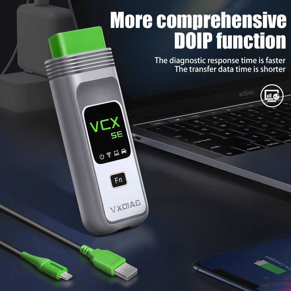 VXDIAG VCX SE for Benz with Software HDD Support Offline Coding and Doip Open Donet License for Free