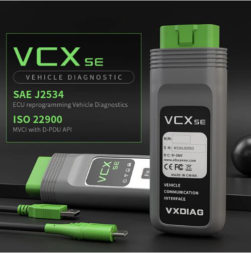 VXDIAG VCX SE for BMW Diagnostic and Programming Tool with Software HDD Support Online Coding