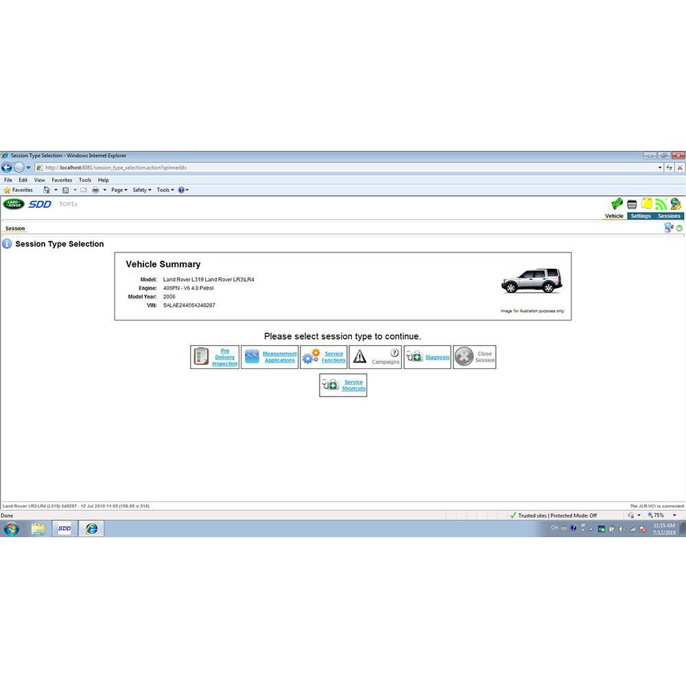 VXDIAG VCX SE JLR Software HDD with Software V158.06 SDD V264 PATHFINDER