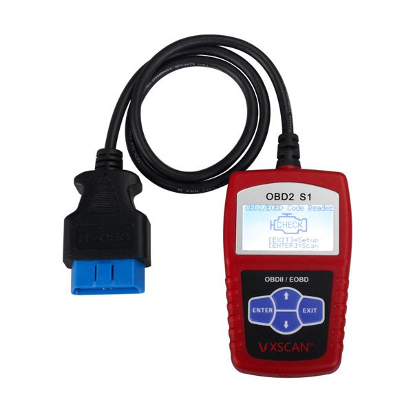 Original VXSCAN S1 EOBD DIY OBDII Code Reader Free Shipping from USA Warehouse