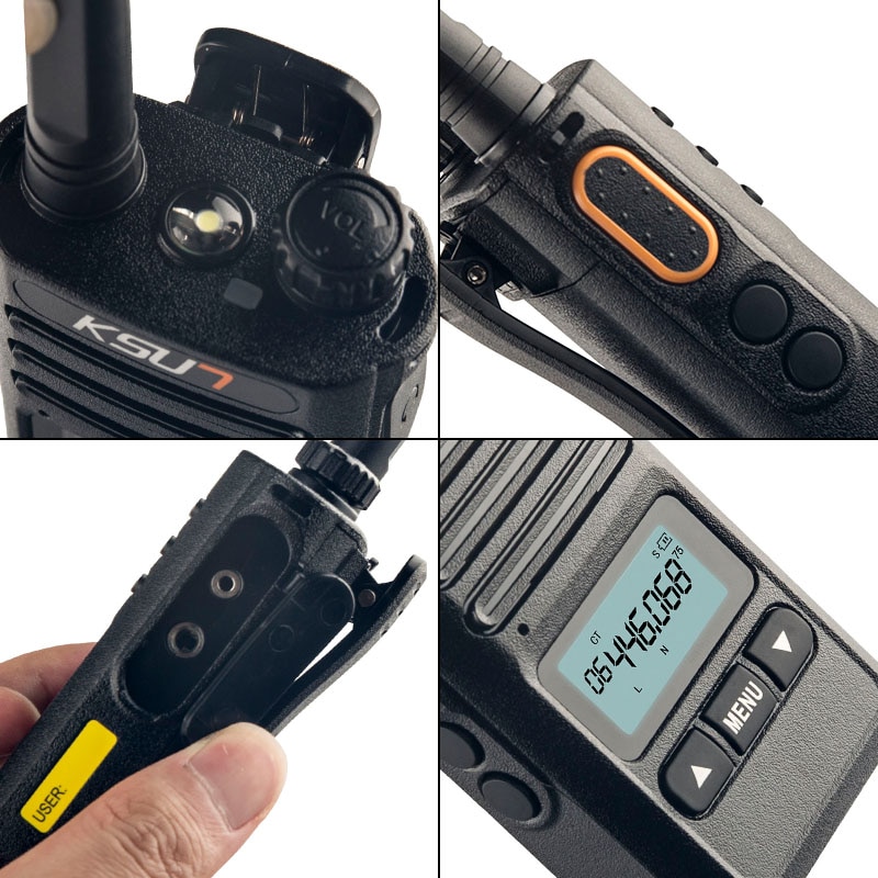 Mini Fashion  KS-XK Bangladesh Professional 6W 4000mAh Walkie Talkie 50km Two-Way Radio