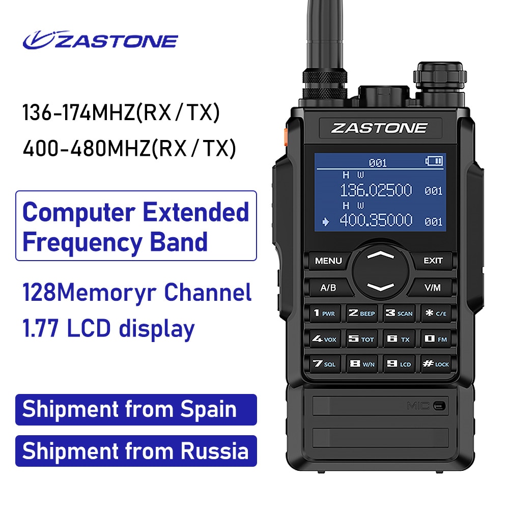 M7 dual band 5W walkie talkie 136-174 400-480mhz 250 channels 2600mah battery hf transceiver ham radio