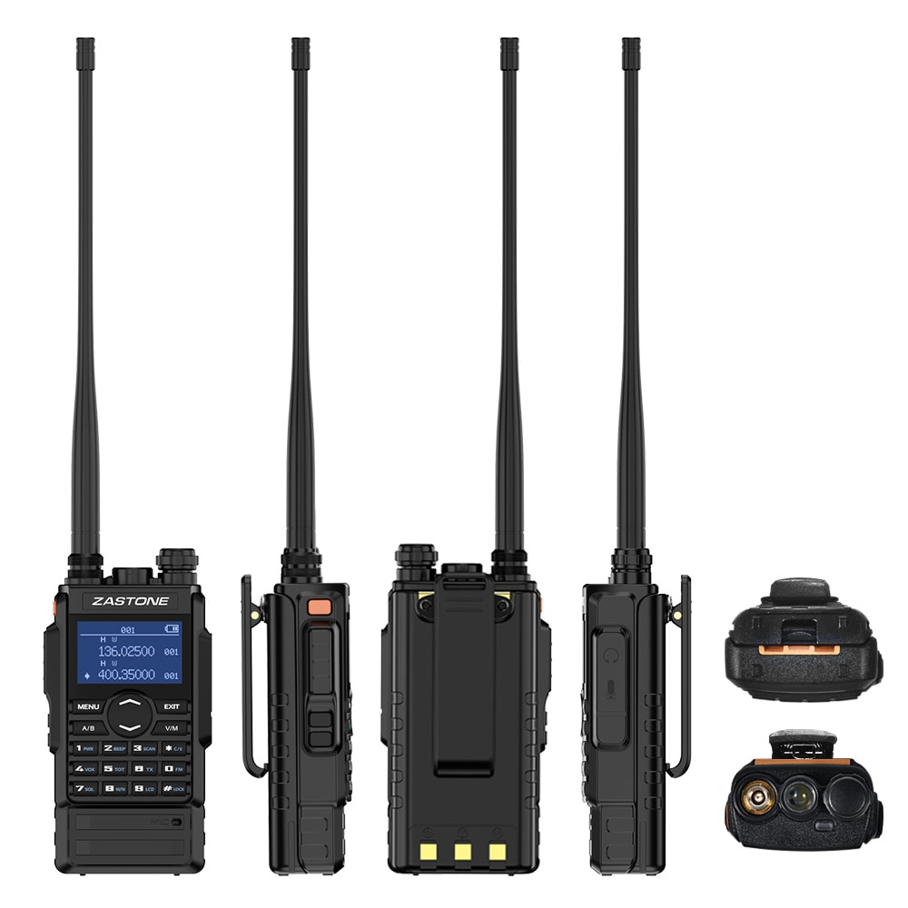 M7 dual band 5W walkie talkie 136-174 400-480mhz 250 channels 2600mah battery hf transceiver ham radio