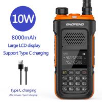 NEW 10W Baofeng UV-10R High Power 8000mAh Walkie Talkie Dual Band Transceiver Handheld With FCC&CE Two Way Radio