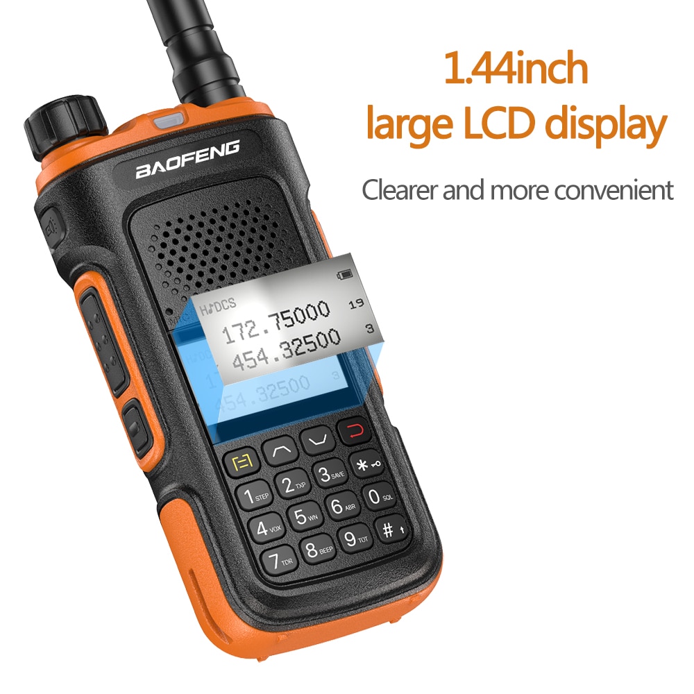 NEW 10W Baofeng UV-10R High Power 8000mAh Walkie Talkie Dual Band Transceiver Handheld With FCC&CE Two Way Radio