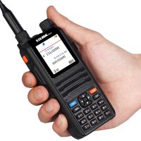 Dual BandHam Radio Digital Walkie Talkie 5W Comunicador Professional Transceiver 5W CP-UV2000 VHF/UHF Tri-Band 136-520mhz