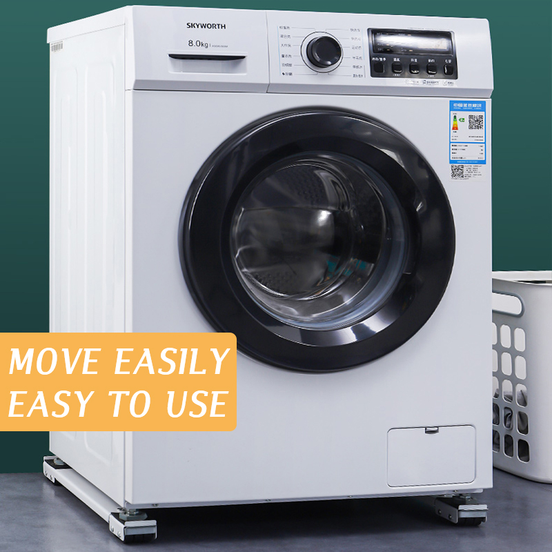 Washing Machine Stand Movable Adjustable Refrigerator Raised Base Mobile Roller Universal Bracket Wheel Dryer Pulley Holder