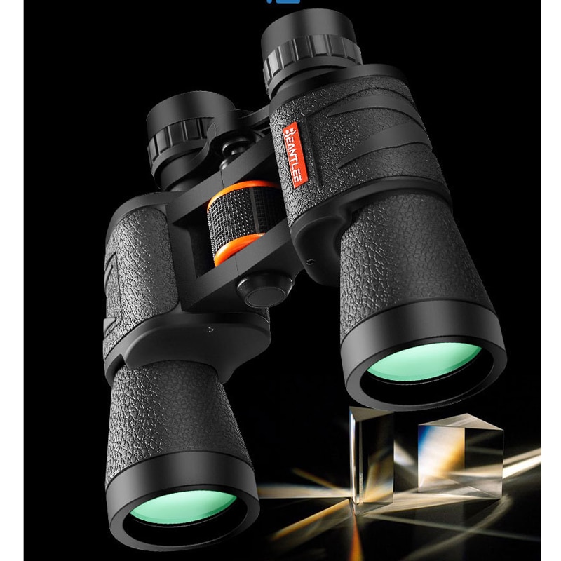 Waterproof 20x50 Military Binoculars Large Eyepiece Objective Powerful Telescopes Low Light Night Vision Hunting Camp Telescope