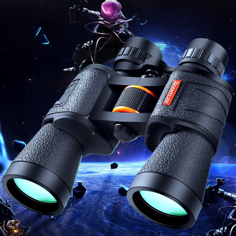 Waterproof 20x50 Military Binoculars Large Eyepiece Objective Powerful Telescopes Low Light Night Vision Hunting Camp Telescope