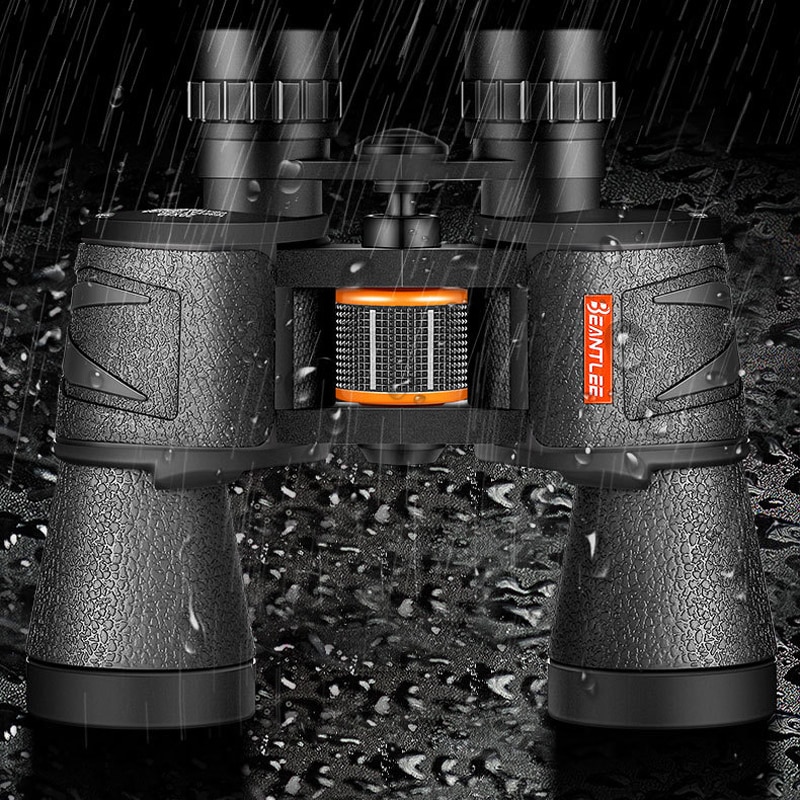 Waterproof 20x50 Military Binoculars Large Eyepiece Objective Powerful Telescopes Low Light Night Vision Hunting Camp Telescope