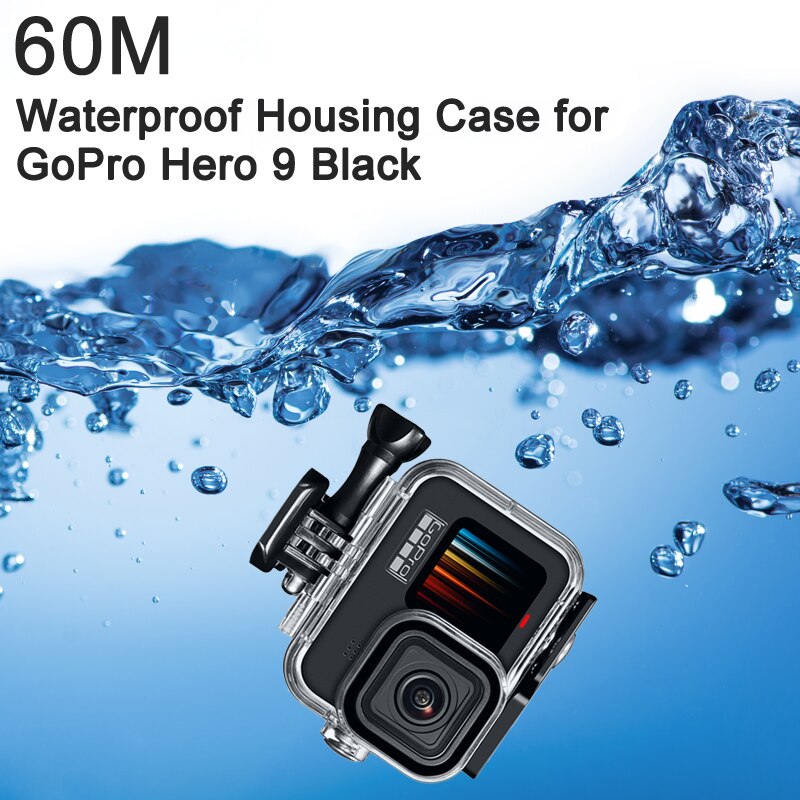 Waterproof Housing Case for GoPro Hero 10 9 Black Diving Protective Underwater Dive Cover for Go Pro 10 9 GoPro9 Accessories