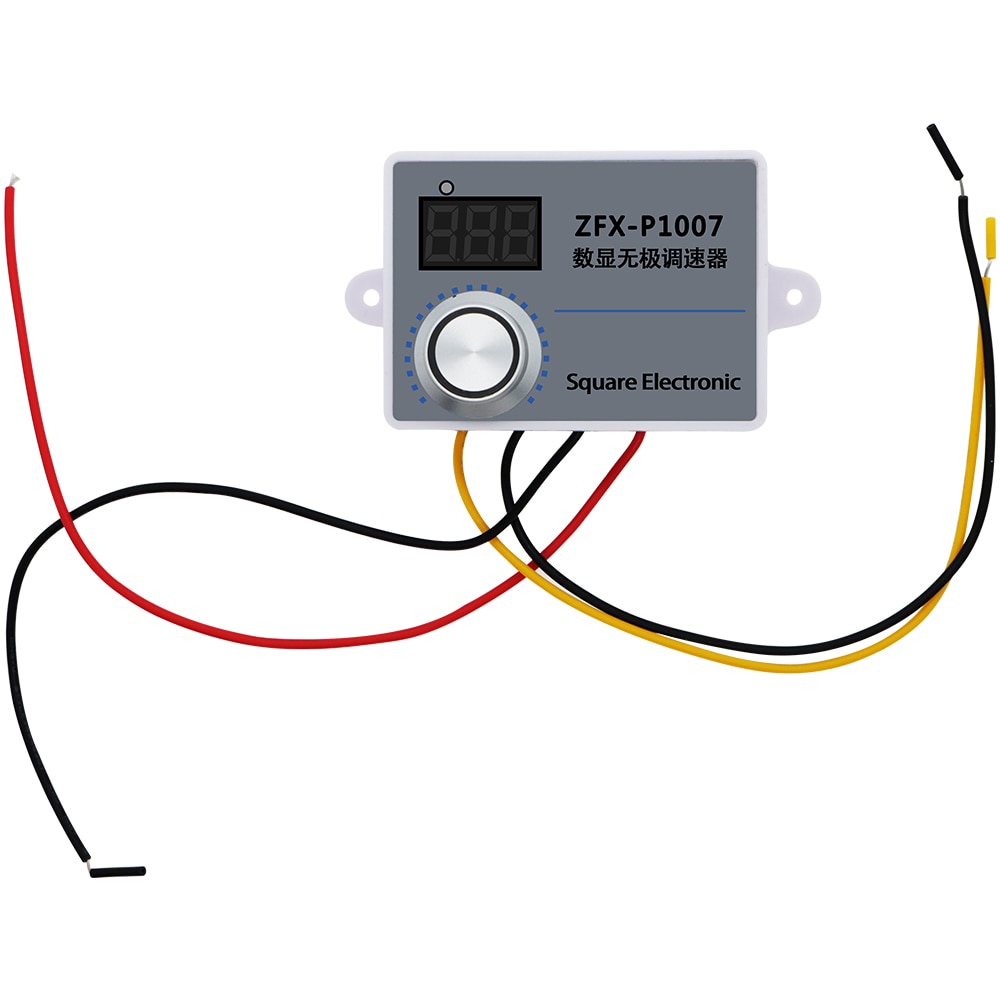 ZFX-P1007 Waterproof Stepless speed controller 500W Speed Regulator speed governor Control Governor Switch AC 220V