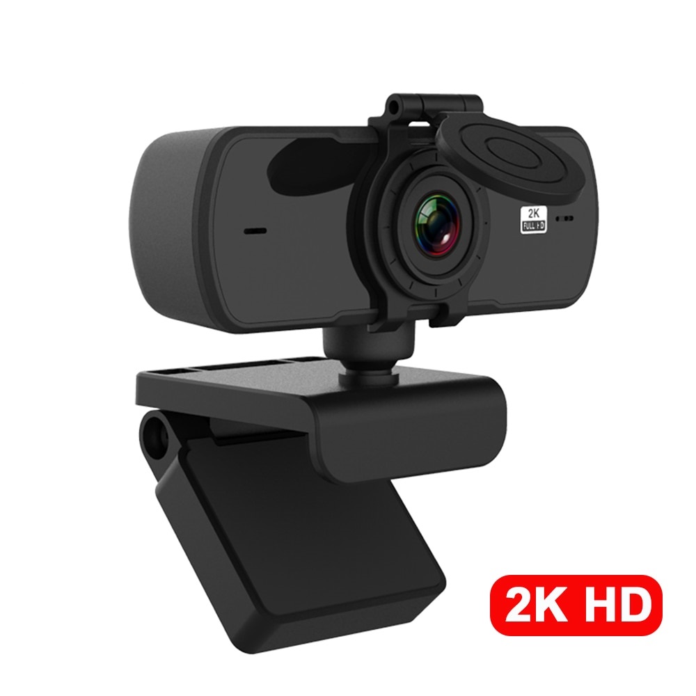 2K Full HD 1080P Web Camera Autofocus With Microphone USB Web Cam For PC Computer Mac Laptop Desktop YouTube Webcamera