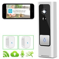 WIFI Doorbell Smart Wireless Battery Video Intercom Home Security Camera PIR Human Baby Monitor Night Vision Audio Door Bell