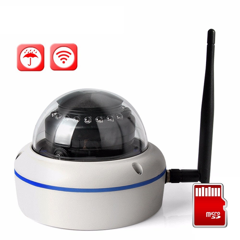 1080P WIFI IP Camera Wireless Dome Outdoor Onvif TF Card Slot 2MP CCTV Wi-Fi Security Camera Night Vision 10m APP CamHi