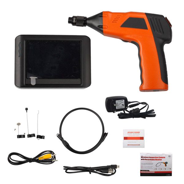 Wireless Inspection Camera with 3.5 inch Monitor Digital Inspection Videoscope