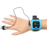 CMS50F wrist Pulse Oximeter over night sleep study Oximetro, Spo2 PR Monitor USB+Software