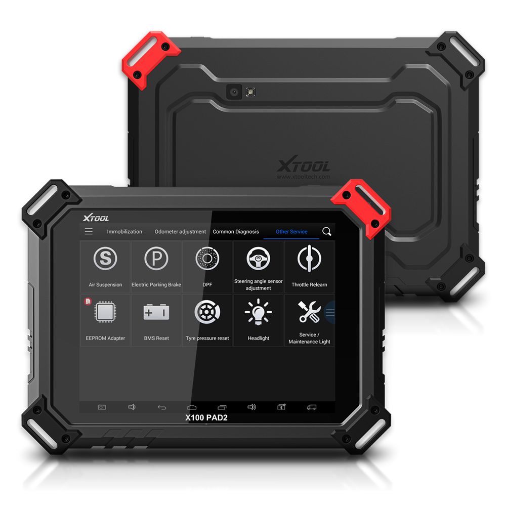 XTOOL X100 PAD2 Pro with Car KC100 Programmer With Automotivo Diagnostic  Full Configuration Support VW 4th & 5th IMMO & Special Functions