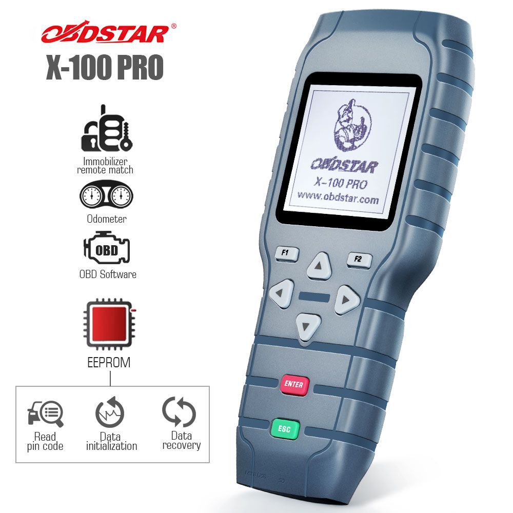 OBDSTAR X-100 X100 PRO Auto Key Programmer (C+D) Type for IMMO+Odometer+OBD Software