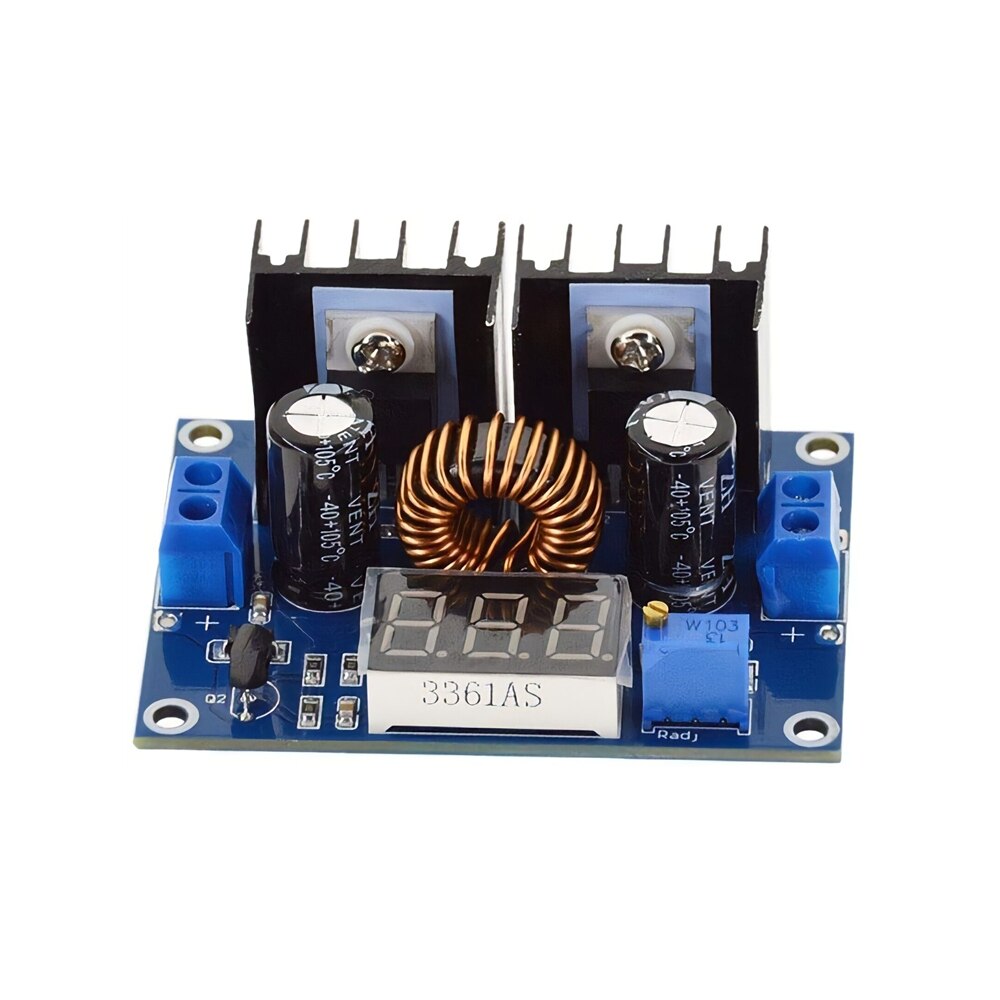 XH-M404 DC 4-40V 8A 200W Voltage Regulator Module Digital PWM Adjustabl DC-DC Step Down Voltage Regulator DC XL4016E1