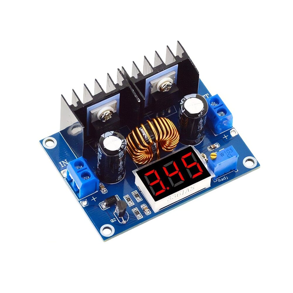 XH-M404 DC 4-40V 8A 200W Voltage Regulator Module Digital PWM Adjustabl DC-DC Step Down Voltage Regulator DC XL4016E1