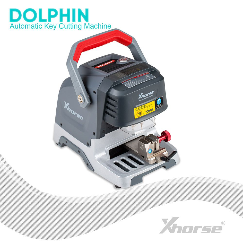 Xhorse Dolphin XP-005 Automatic Key Cutting Machine Work on Mobile Phone APP Built-in Battery