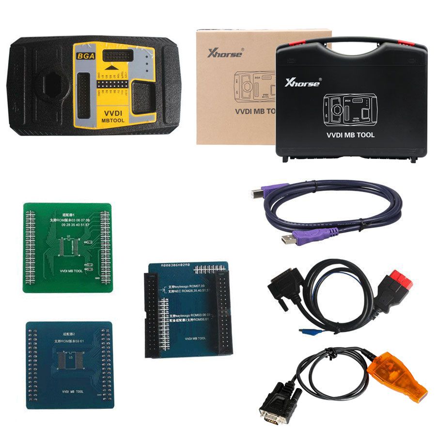 Latest Xhorse Condor MINI Plus Cutting Machine with VVDI MB BGA Tool Benz Key Programmer Get One Free BGA Token Everyday