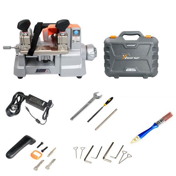 Xhorse Condor XC-009 Key Cutting Machine for Single-Sided and Double-sided Keys with Battery